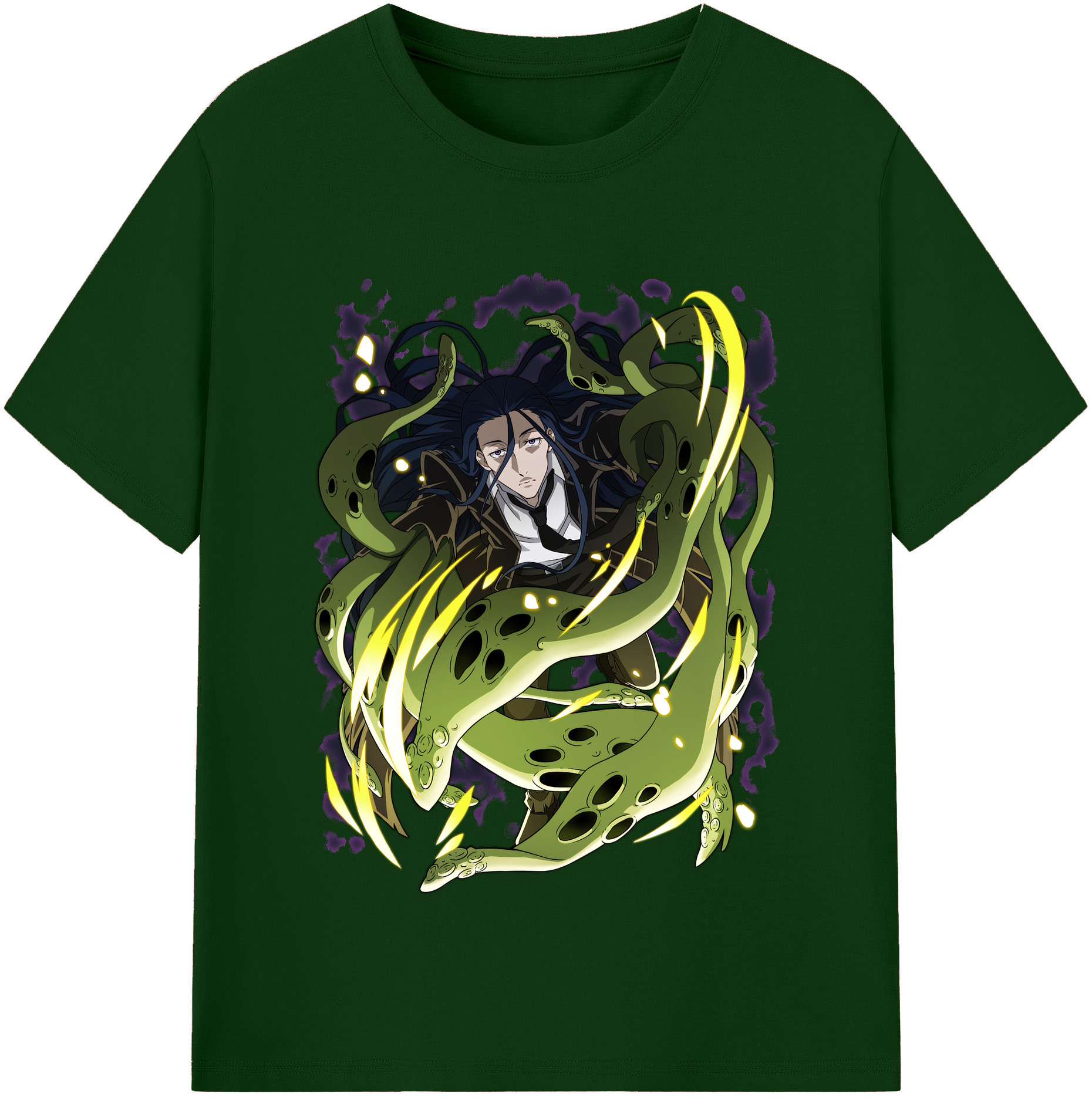 （画像用） 文豪ストレイドッグス Bungo Stray Dogs 綿100％半袖Tシャツ（フロントプリント）